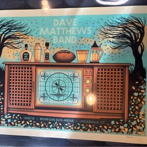 Dave Matthews Band Concert Poster